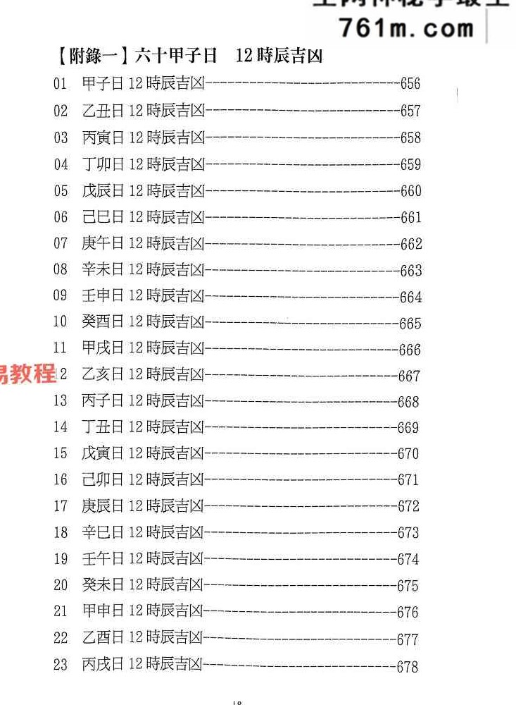 丁元黄-择日选时天文历数秘诀 上下附录.pdf 819页