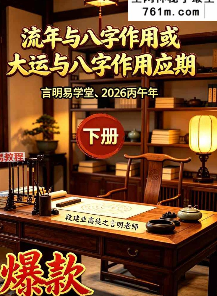 言明易学堂-言明-《婚姻课专辑》+流年大运课专辑 .pdf 198页+138页