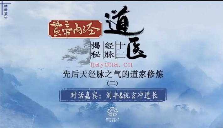 祝玄冲道医学12集视频 道医课程
