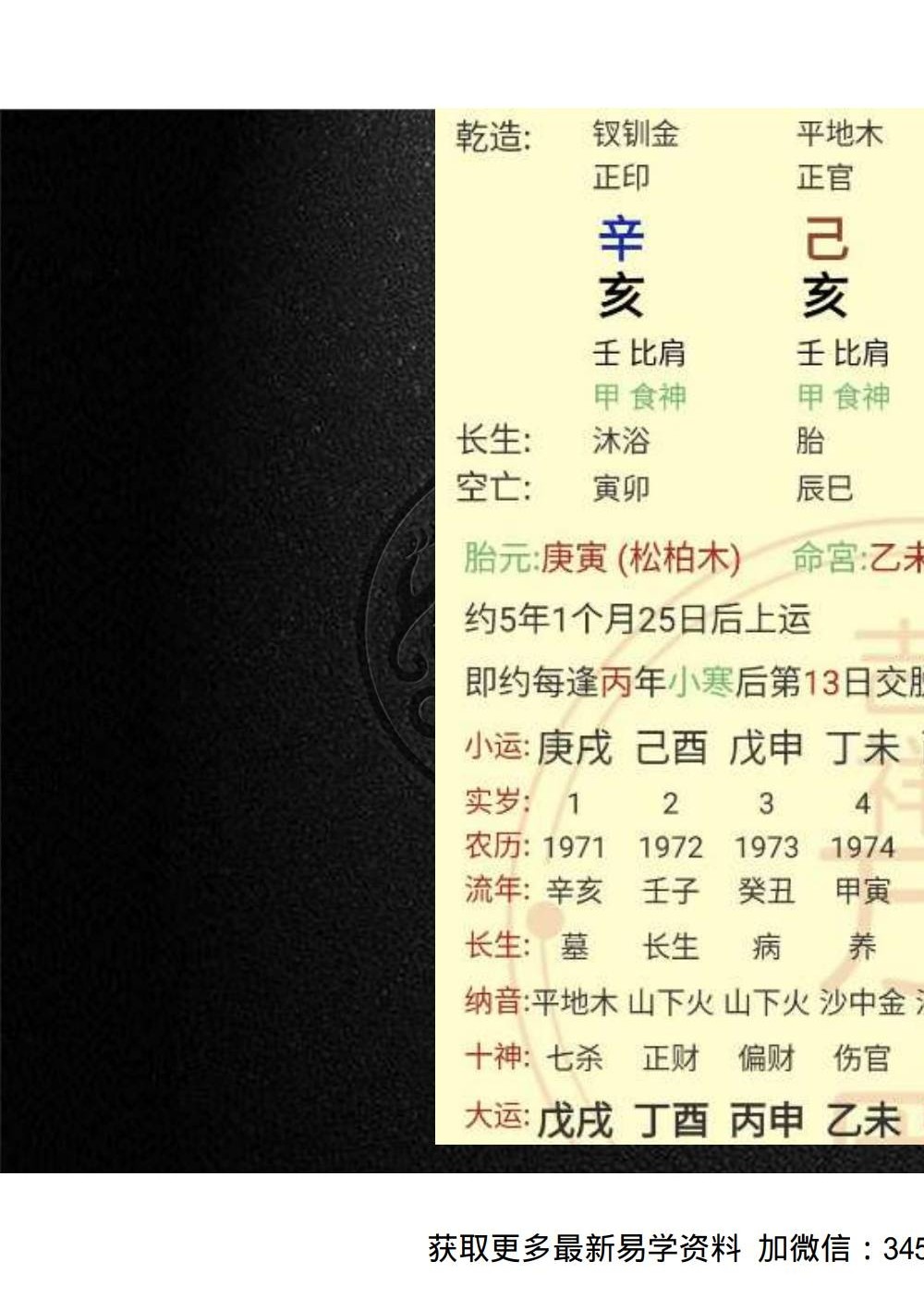 夏光明 赵璟雯(德雯)《八字断职业秘籍》讲义PDF版81页