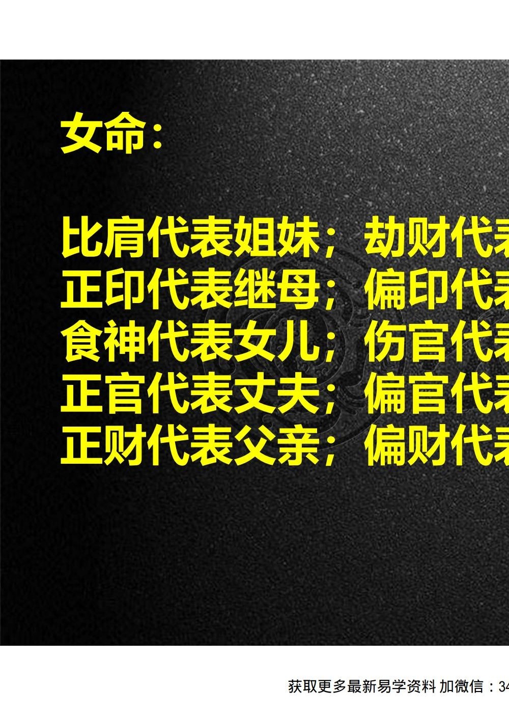 夏光明 赵璟雯(德雯)《八字论六亲》讲义PDF版111页