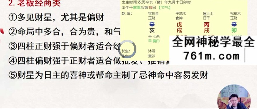 夏光明 光明师亲授《龙虎山夏氏先知门直传八字君臣命理职业天机门》1集