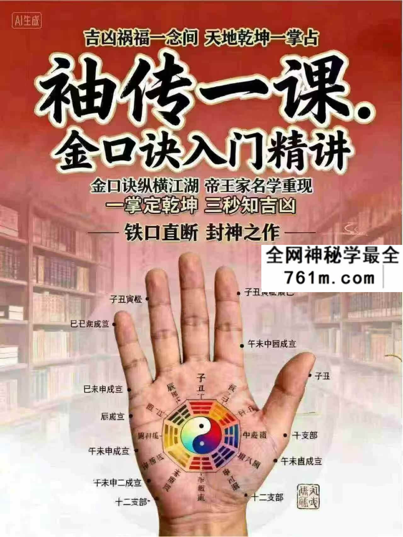 袖传一课金口诀入门精讲161页