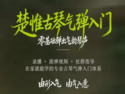 楚惟古琴气弹入门训练营