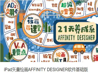 iPad矢量绘画AFFINITY DESIGNER软件基础版