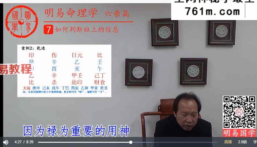 徐丙昕四柱八字六亲篇 视频16集