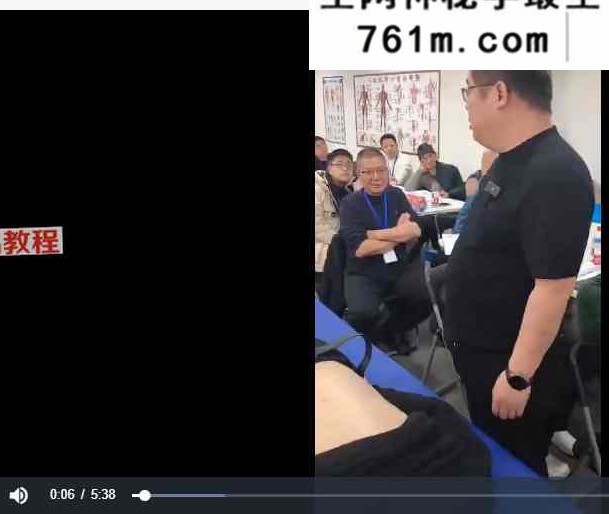 仇永峰一针镇痛技术 视频48集+文字图片