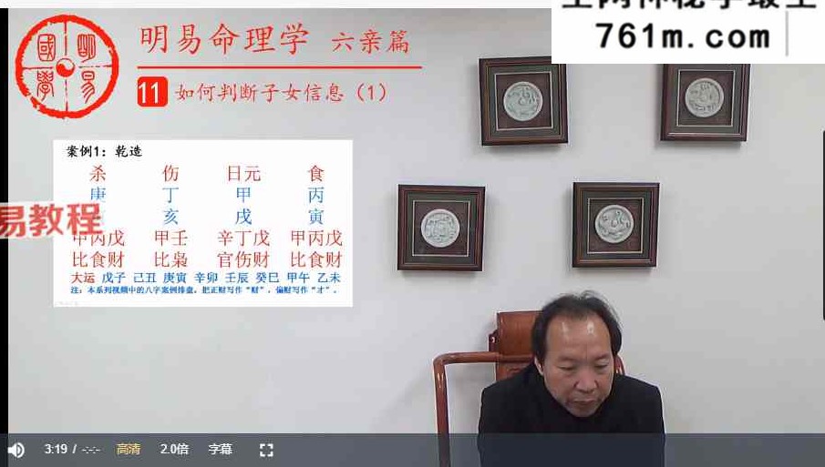 徐丙昕四柱八字六亲篇 视频16集