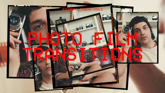 复古胶片照片转场AE/PR模板 Sickboat – Photo Film Transition photo-film-transitions_550x.webp