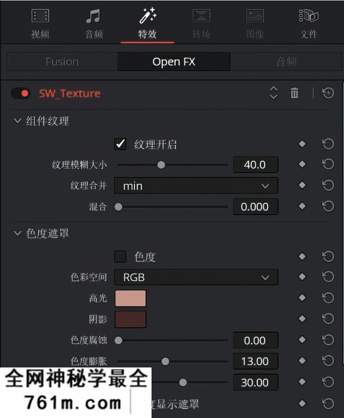 【达芬奇插件】智能人像磨皮祛斑美颜皮肤光泽美白修饰插件 Digital Bigmo – Skinworks 2026.1.1 Win/Mac汉化版