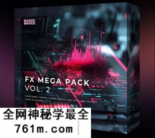 电影氛围特效音效素材包 Basic Wavez FX Mega Pack Vol.2