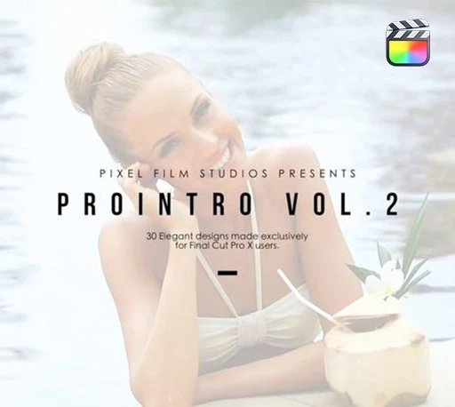 中文汉化-FCPX插件|30组优雅简洁文字标题排版动画预设 Pixel Film Studios – ProIntro Volume 2｜星聚资源网