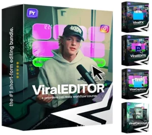 PR短视频剪辑特效转场字幕调色预设套装 Chris Boustedt – ViralREELS – All Access Bundle|星聚资源网