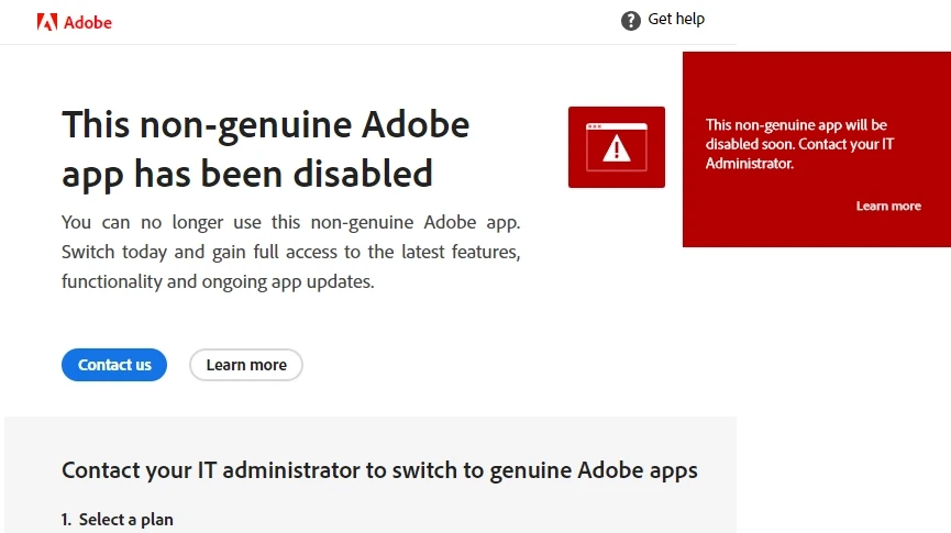 破解版PS/LR等Adobe软件提示“this Adobe app is not available”的解决方法(持续更新) 破解版PS/LR等Adobe软件提示“this Adobe app is not available”的解决方法(持续更新)