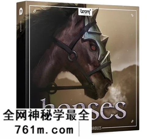 950种真实马匹动作环境拟声音效素材 Boom Library Horses