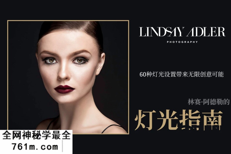 【PDF电子书】Lindsay Adler–60种时尚工作室人像布光图电子书-精翻中文教程