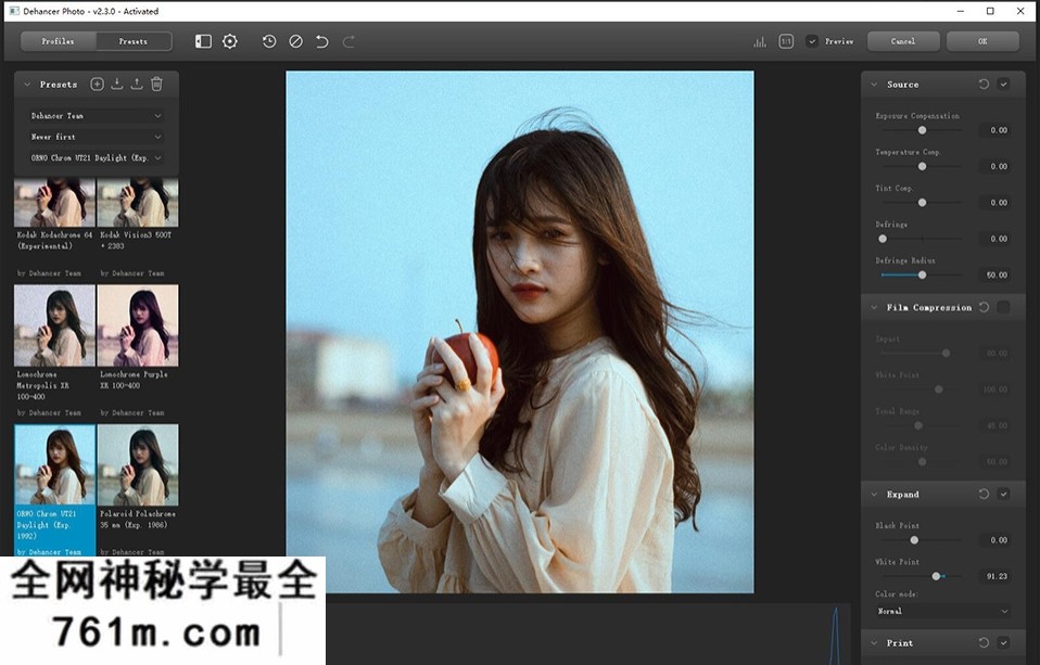 【PS/LR插件】Dehancer Film v2.8 电影柯达富士胶片模拟颜色分级PS/LR插件WINX64