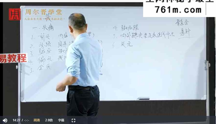 从头到脚的病症调理 视频15集