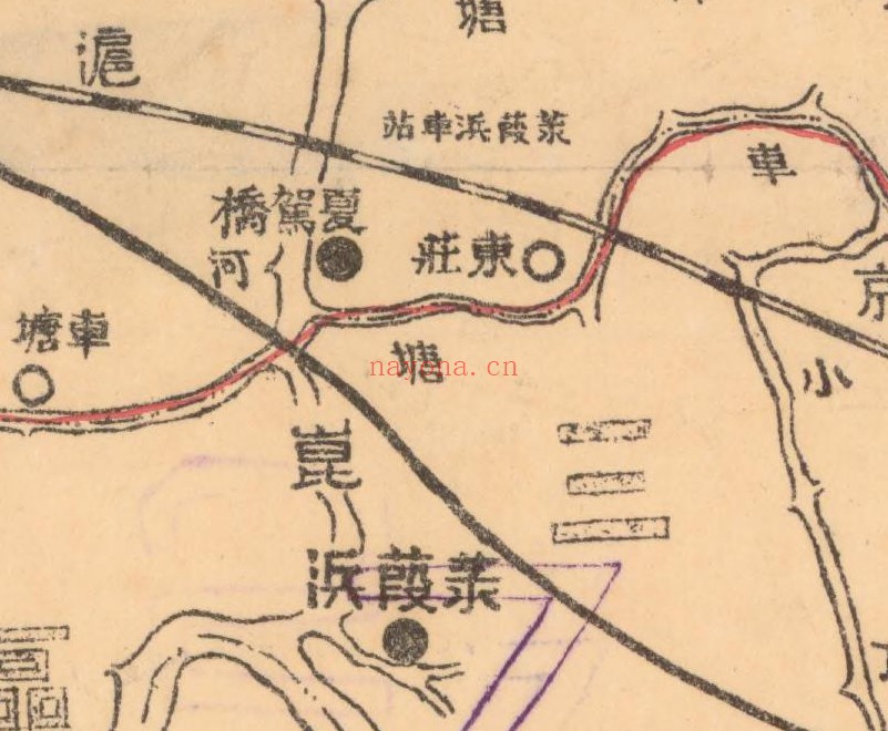1938年《昆山县全境图》