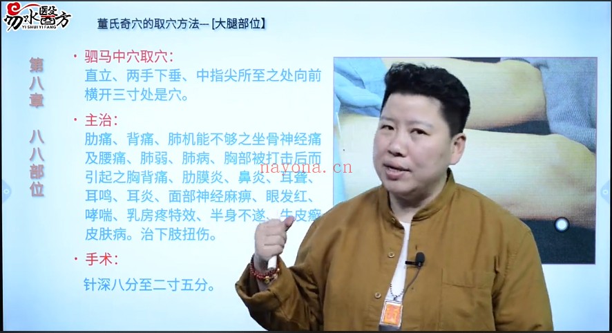 刘红云董氏奇穴临床精进班53集视频 董氏奇穴