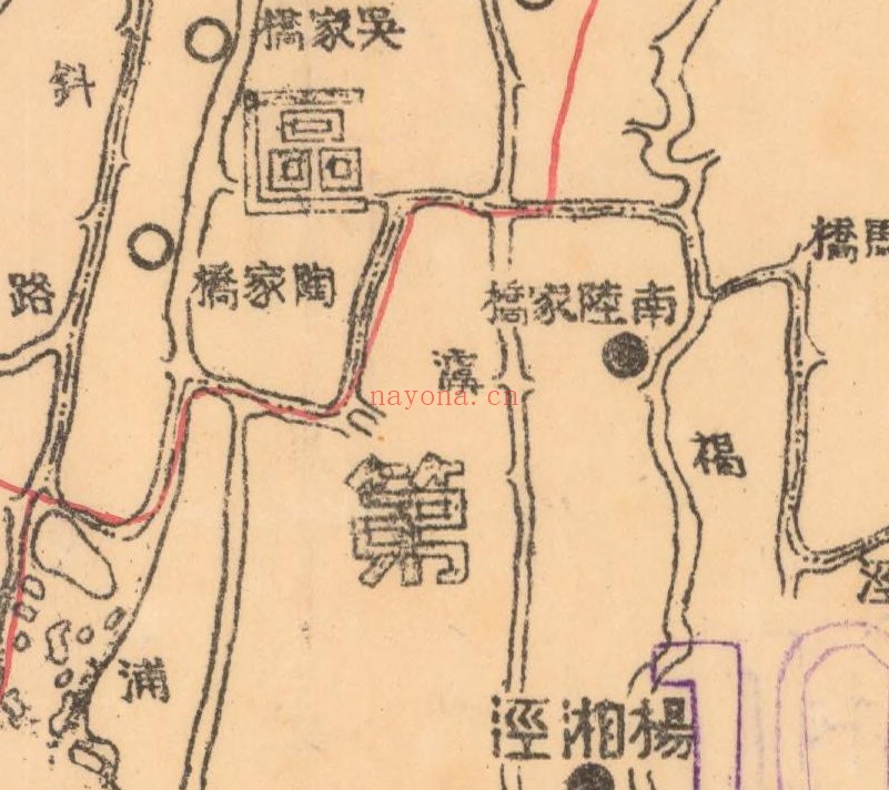 1938年《昆山县全境图》