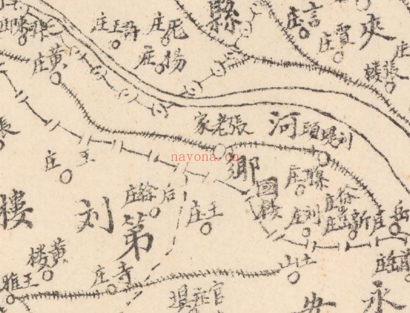 1943年《砀山县全图》