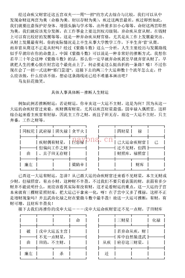 李鹏紫斗心经465页PDF 紫微教程