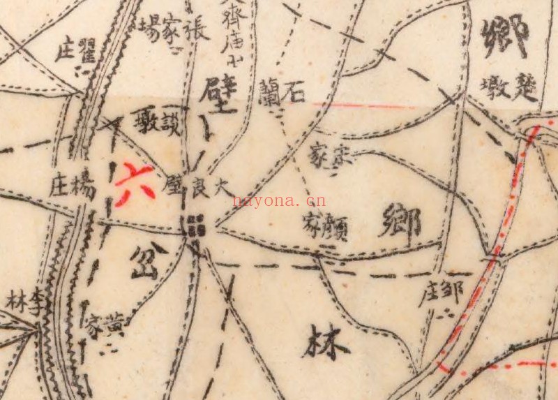 民国时期《邳县全图》