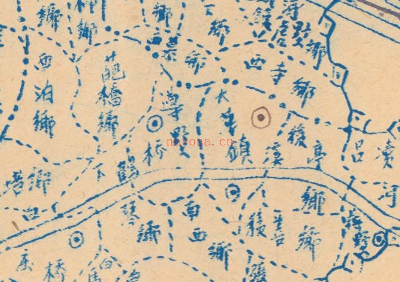 1940年代《丹阳县略图》