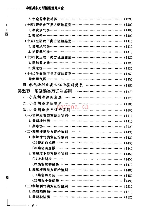 《中医类似方剂鉴别运用大全》812页pdf电子版 - 世有网-专业国学易学古籍资源库