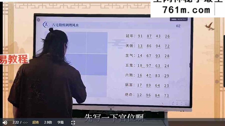 星辉天成《八宅数调理风水》14集视频