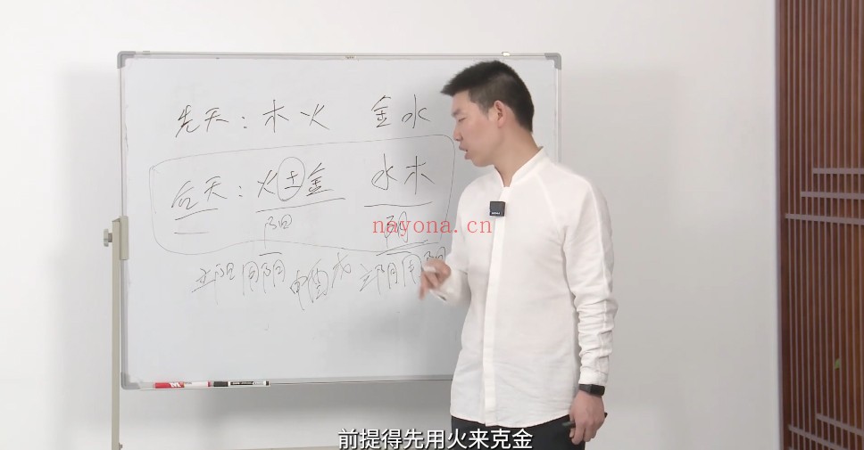 潘海洋阴阳思维命理学基础中级实战59集视频 命理教程