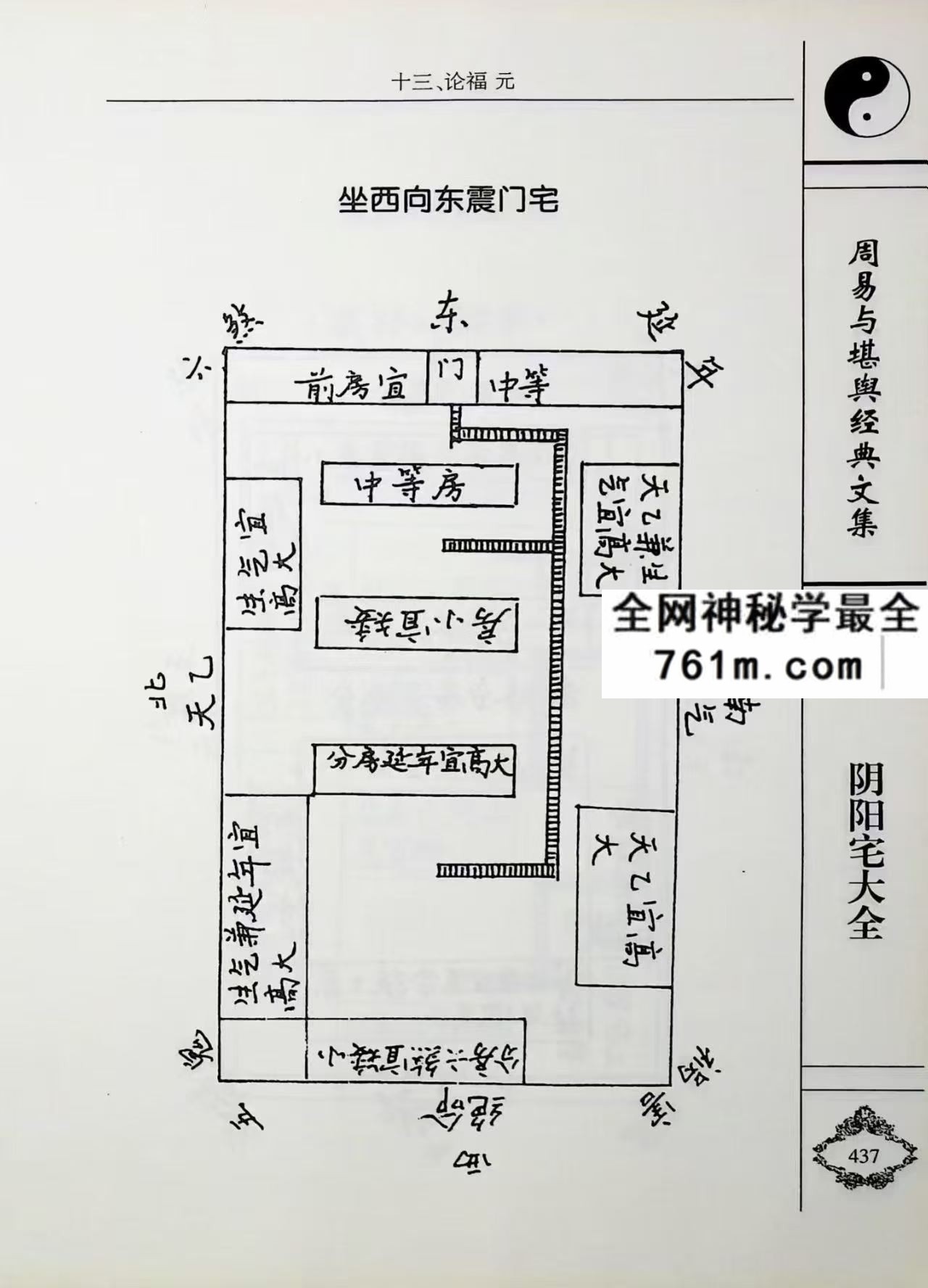 杨筠松 阴阳宅大全 546页