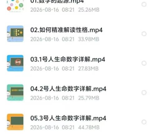 A2508志馥天赋两套 生命数字《天赋创富宝典》视频74集