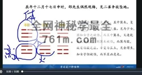 J179孔谙 梅花易数视频5集