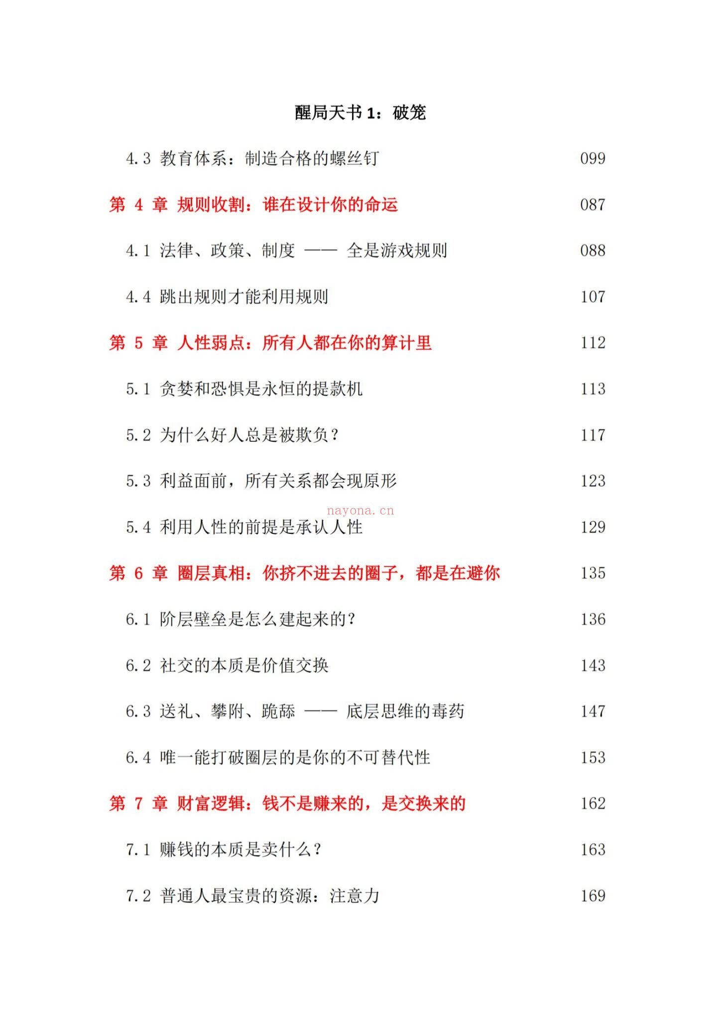 《醒局天书一套10本电子版》PDF电子书（10册PDF电子书）