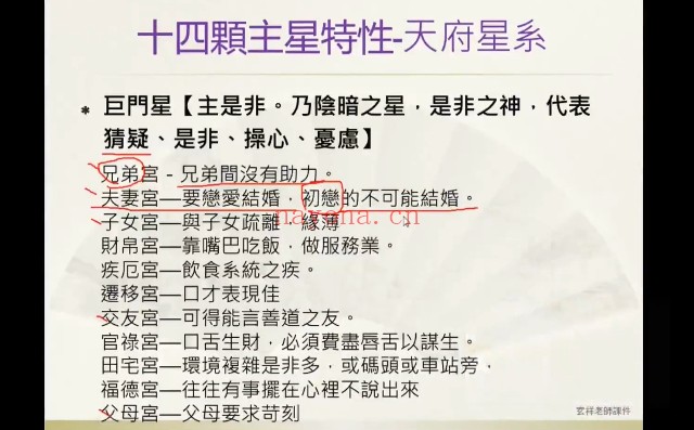 玄祥道传紫微斗数初阶班4天视频 紫微教程