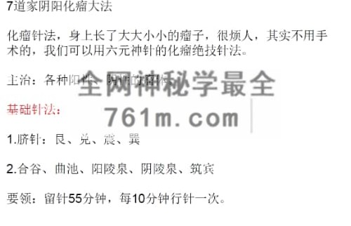 K2408道家六元神针学习笔记PDF电子书56页