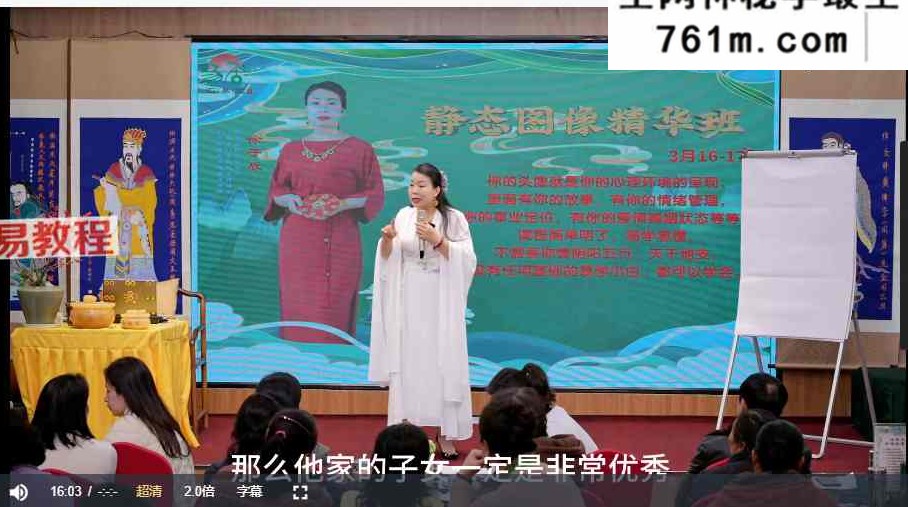 子辰《静态图像精华班》8集视频