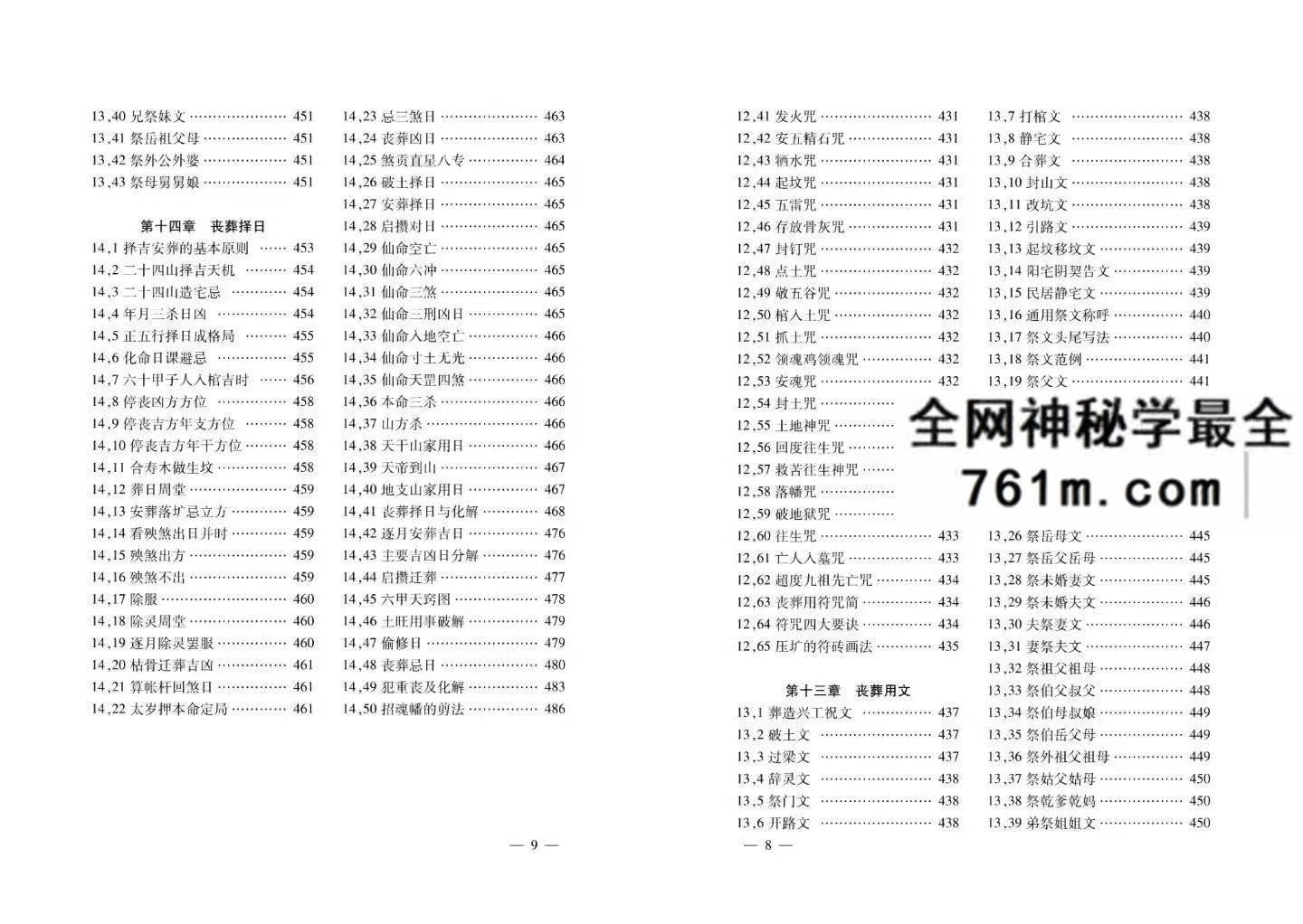 阴宅百科精要