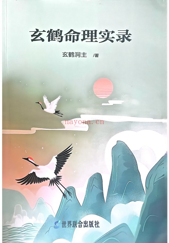 玄鹤洞主玄鹤命理实录346页PDF 八字教程