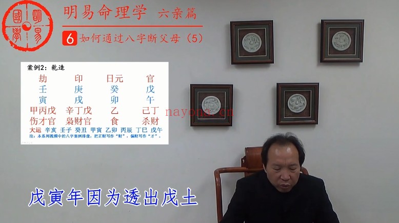 徐丙昕四柱八字六亲篇16集视频 八字教程