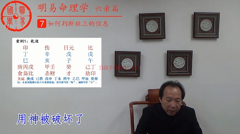 徐丙昕四柱八字六亲篇16集视频 八字教程