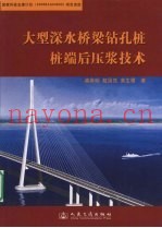 大型深水钻孔灌注桩桩端后压浆技术