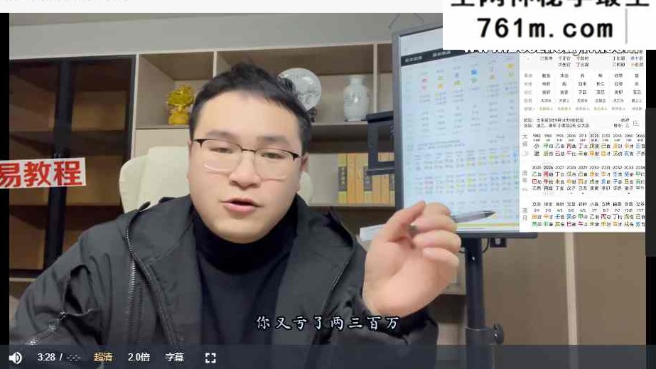 杨炎盲派《四柱八字》56集视频