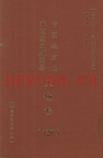 中国地方志佛道教文献汇纂  人物卷  120