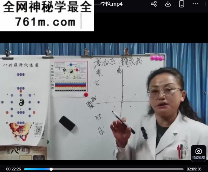 李艳八卦腹针疗法调理临床常见的30项疾病3天线上网课