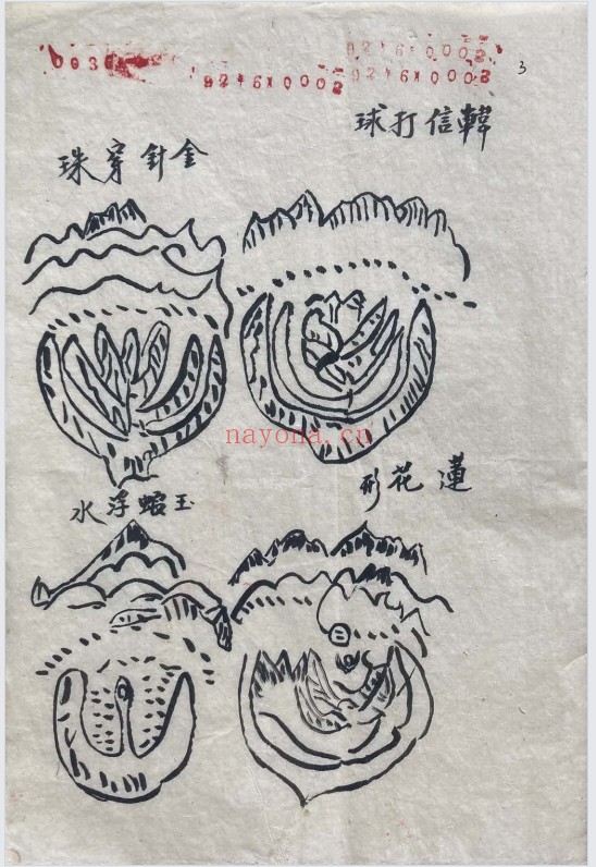 手抄珍本天机会元图张子微喝形图格78页PDF 风水秘本
