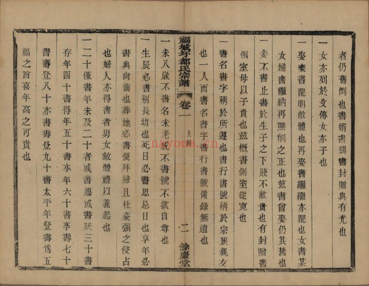 都氏宗谱族谱(中华寻根网)共2册