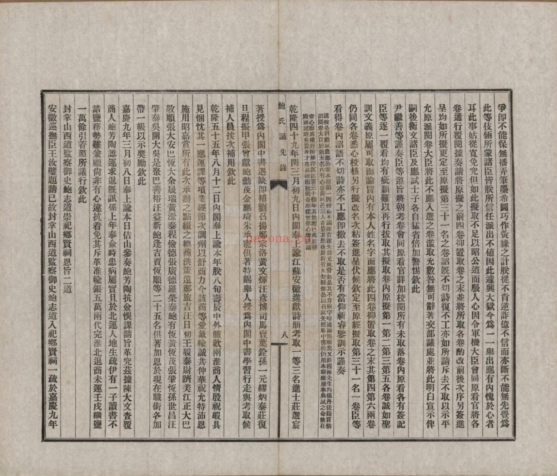 鲍氏宗谱族谱(中华寻根网)共6册
